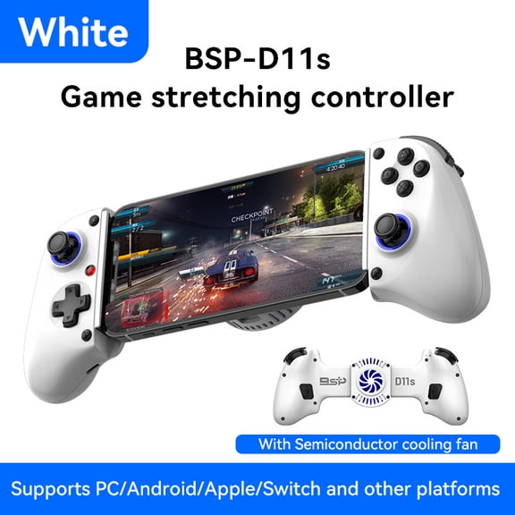 Portable Stretching Bluetooth Game Controller for PC and Smartphones