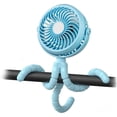 thumbnail image 1 of Portable Stroller Fan Clearance Under $10, Battery Operated Small Clip on, Detachable 3 Speed Rechargeable, 360° Rotate Flexible Tripod Better Cooling for Car Seat Crib Treadmill Travel, 1 of 9