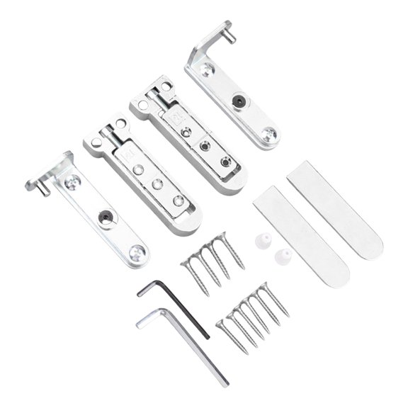 Portable Sturdy Door Hinges Hardware with Zines Alloy and Iron Materials for Long Time Use in Various Environment