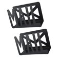 thumbnail image 1 of Portable Sturdy Iron Letter Holder for Home and with Slanted Back and Easy Organization Household Use, 1 of 8