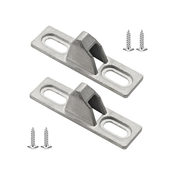Portable Sturdy Zines Alloy Sliding Door Latches Replacement Set Includes Mounting Screws Door Lock Replacement