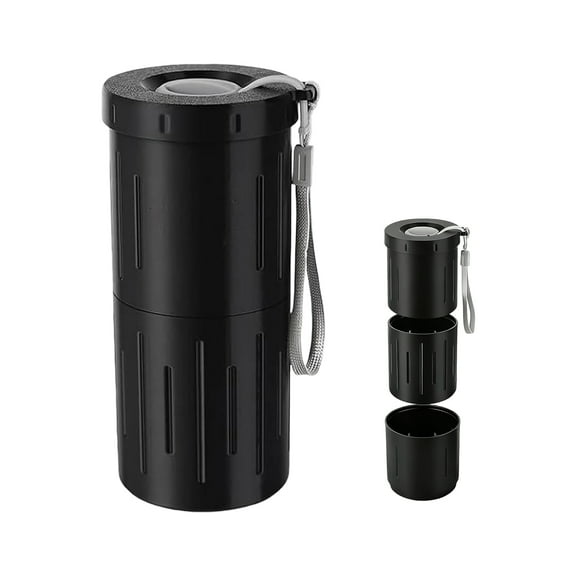 Portable Sunflower Seed, Nut, And Melon Seed Spit-Out Cup, With Stackable Nested Compartments And Spill-Resistant Lid, For Mess-Free On-The-Go Snacking During Outdoor Activities,