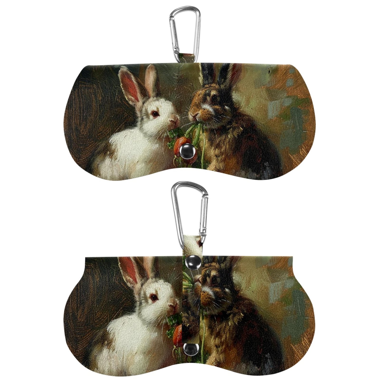 Portable Sunglasses Case,Sunglasses Case with Snap Button Closure,Farm