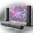thumbnail image 1 of Portable Surround Sound Bar Bluetooth 2 Speaker in 1 Subwoofer TV Home Theater, 1 of 11