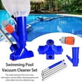 thumbnail image 1 of Portable Swimming Pool Vacuum Cleaner Head, Jet Fountain Vacuum Brush Cleaning Tool, Manual Pool Cleaning Accessory for Above Ground Inground Swimming Pools(blue), 1 of 9