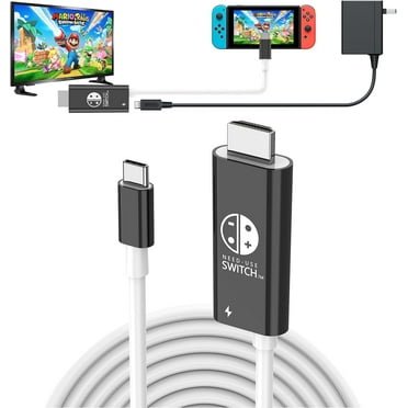 Portable Switch Dock USB C to 4K HDMI Conversion Cable for Nintendo Switch/Switch OLED, TV HDMI Adapter Cable Compatible with Nintendo Switch, Steam Deck, Laptop,Tablet, Mobile Phone