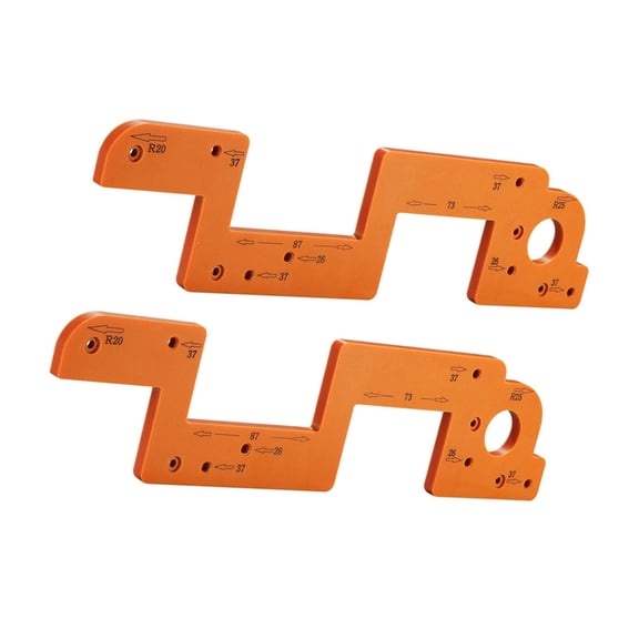 Portable Switches Opening Template with Routers Corner Jig Convenient for Efficient Interior Decoration Projects