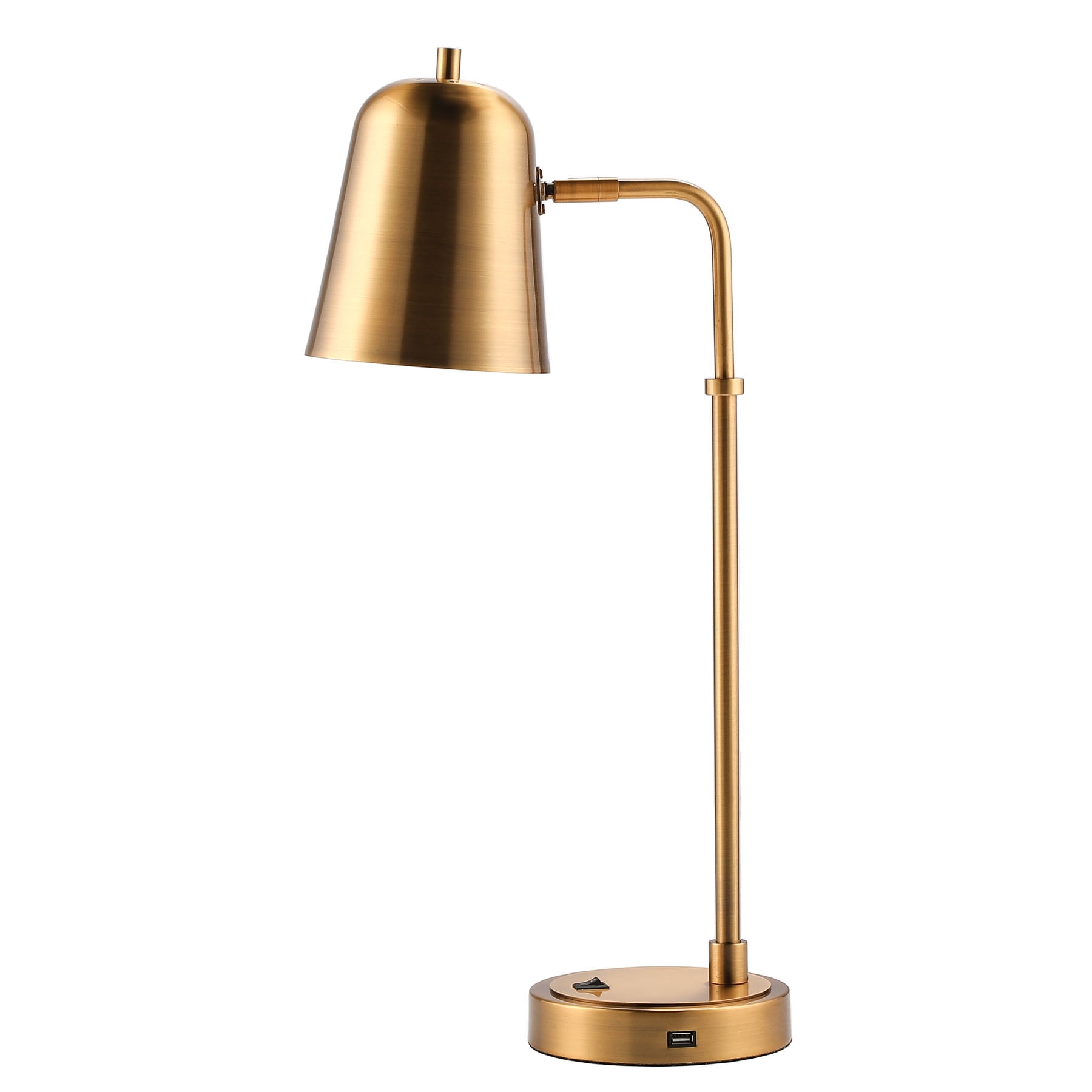 Portable Swivel Pharmacy Table Lamp with 2A USB Port LED Pharmacy Style