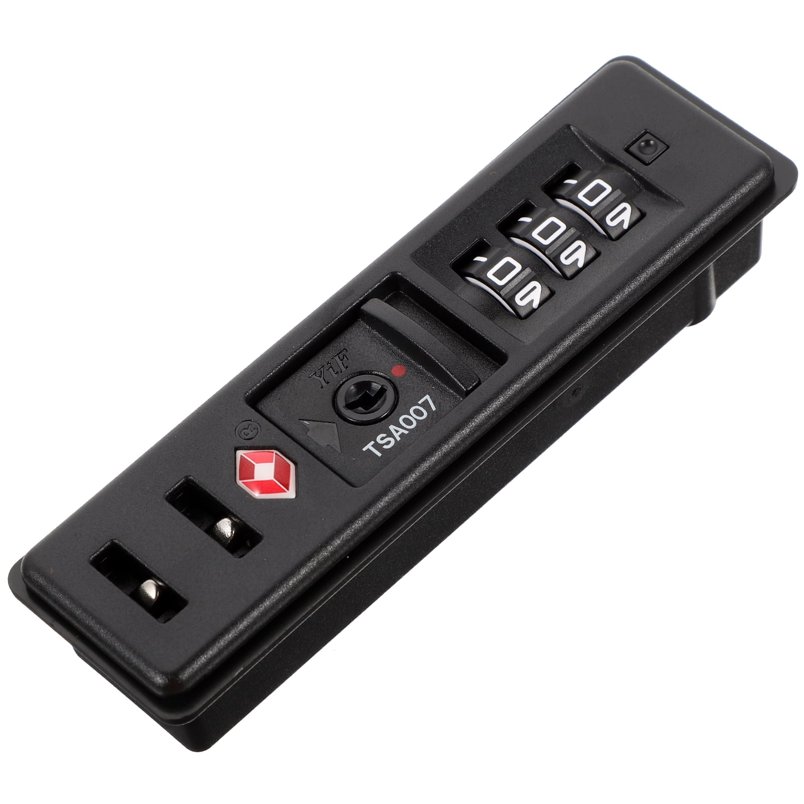 Portable TSA Customs Code Lock PC Luggage Lock Built in Sunk Lock Anti