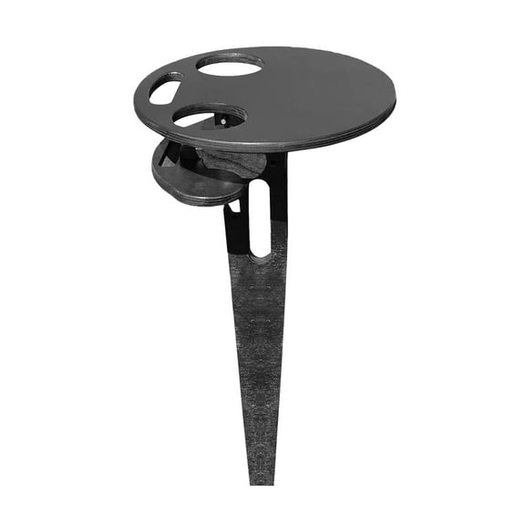Portable Table Backyard Entertainment Beach Camping Folding Outdoor 1PCS Rack Wooden Table Outdoor And Table Round Portable Table Foldable Table Glass Holder under Shelf No Screw Stemware Holder Glass