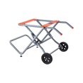 thumbnail image 1 of Portable Table Saw Stand with Wheels, 350 lbs Capacity, Universal Rolling Folding Stand Compatible with Most Portable Table Saws, Easy Mobility and Storage, 1 of 5