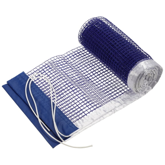 Portable Table Tennis Net, String Tension Ping Pong Net Replacement Accessories 1 Pcs & 71x5.5" & D1 Mesh & Polyethylene & Blue - for (Indoor/Outdoor/Gym)