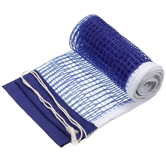 Portable Table Tennis Net, String Tension Ping Pong Net Replacement Accessories 1 Pcs & 71x5.5" & D2 Mesh & Polyethylene & Blue - for (Indoor/Outdoor/Gym)