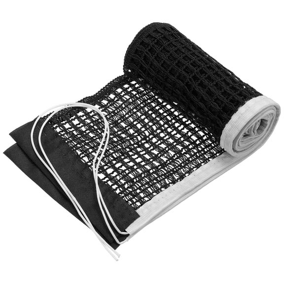 Portable Table Tennis Net, String Tension Ping Pong Net Replacement Accessories 1 Pcs & 71x5.5" & D3 Mesh & Polyester & Black - for (Indoor/Outdoor/Gym)