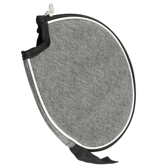 Portable Table Tennis Rackets Bag Semicircle Paddles Case Dustproof Storage Bag