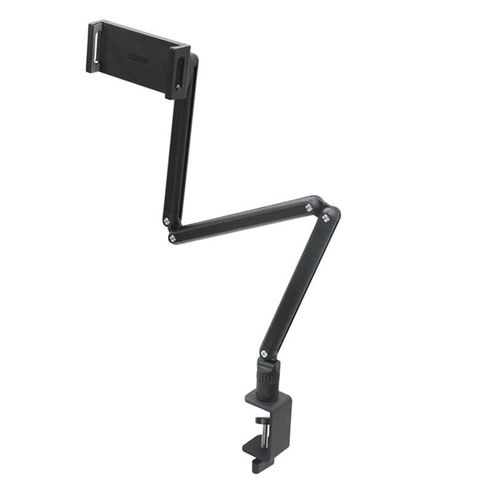 Portable Tablet Holder Support Desktop Rotating Folding Monitor Holder Phone Stand Universal Aluminum Bracket,1 * Tablet Holder,Black