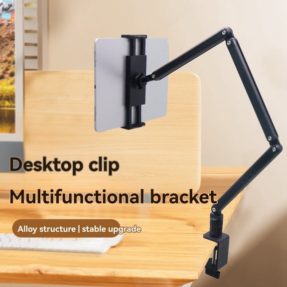 Portable Tablet Holder Support Desktop Rotating Folding Monitor Holder Phone Stand Universal Aluminum Bracket