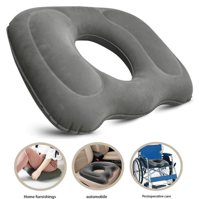 Portable Tailbone Pillow, Donut Inflatable Cushion, Comfortable