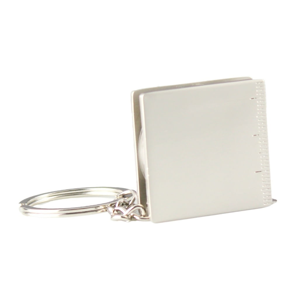 Portable Tape Measure Measurement Tape Flexible Steel And Keychain Pull ...