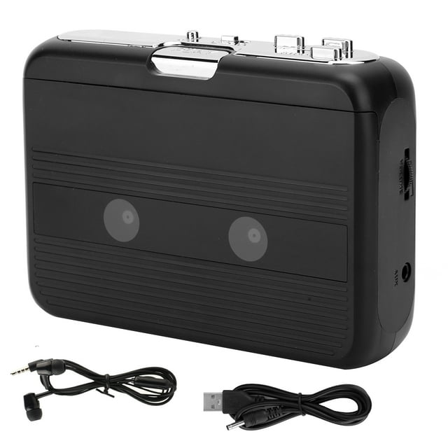 Portable Tape Player Bluetooth Cassette Player FM Radio with