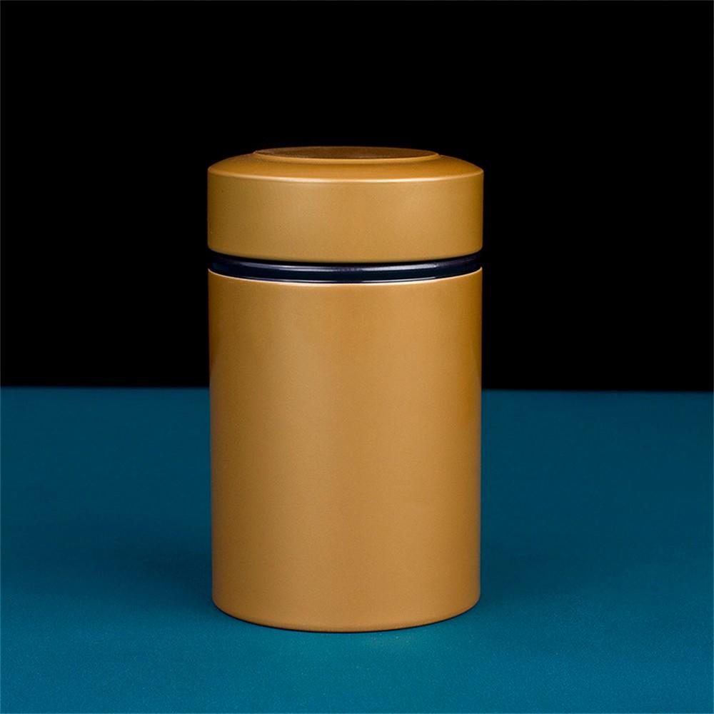 Portable Tea Tins Canister with Airtight Lids Metal Tea Storage