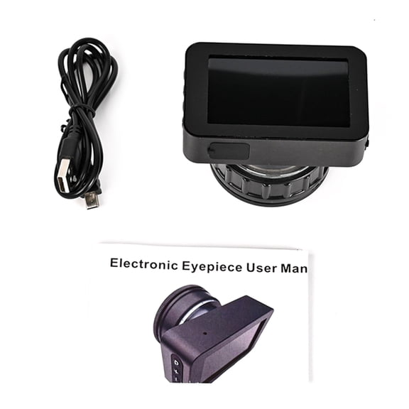 Portable Telescope Eyepiece Camera 4K Imaging 3Inch LCD Screen For Outdoor Exploration Day Night Use