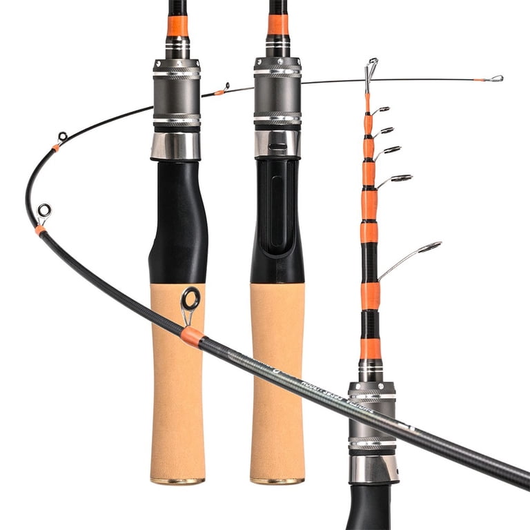 best low cost telescoping fishing rod Tripquips Pole Combo, 6.9ft 2Pcs Telescopic Rods Set, Collapsible Fishing Rods, 2PCS Spinning Reel Set with Carrier Bag Freshwater Fishing and Reel Combos Kits(Blue and Purple) : Sports Anglers can be ready to fish anywhere and anytime with the Eagle Claw telescopic Pack Saltwater Fishing Best Telescopic Fishing