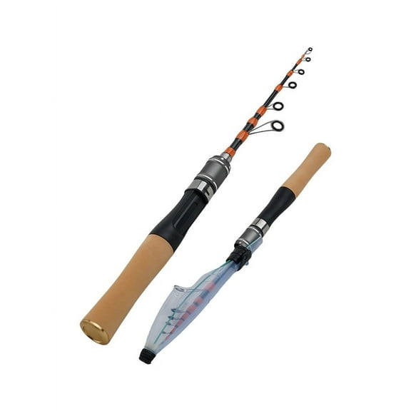 Portable Telescopic Casting And Spinner Fishing Rods Ul Horse Mouth Rod 4-10Lb