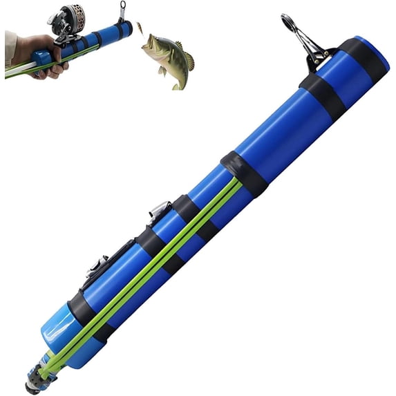Portable Telescopic Fishing Catapult Rod for Saltwater and Freshwater Use