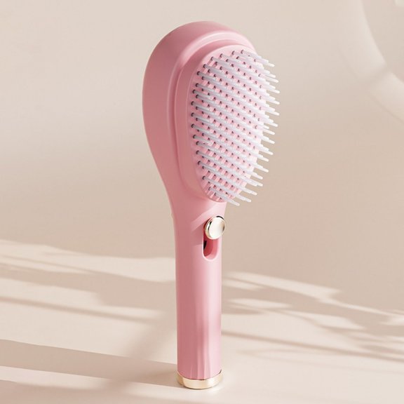 Portable Telescoping Hair Comb - Magic Scalp Massage Comb For Frizz Control, Anti - Static, Hair - Friendly, Scalp Volumizing, With Compact Design For Home Use, Travel - Pink