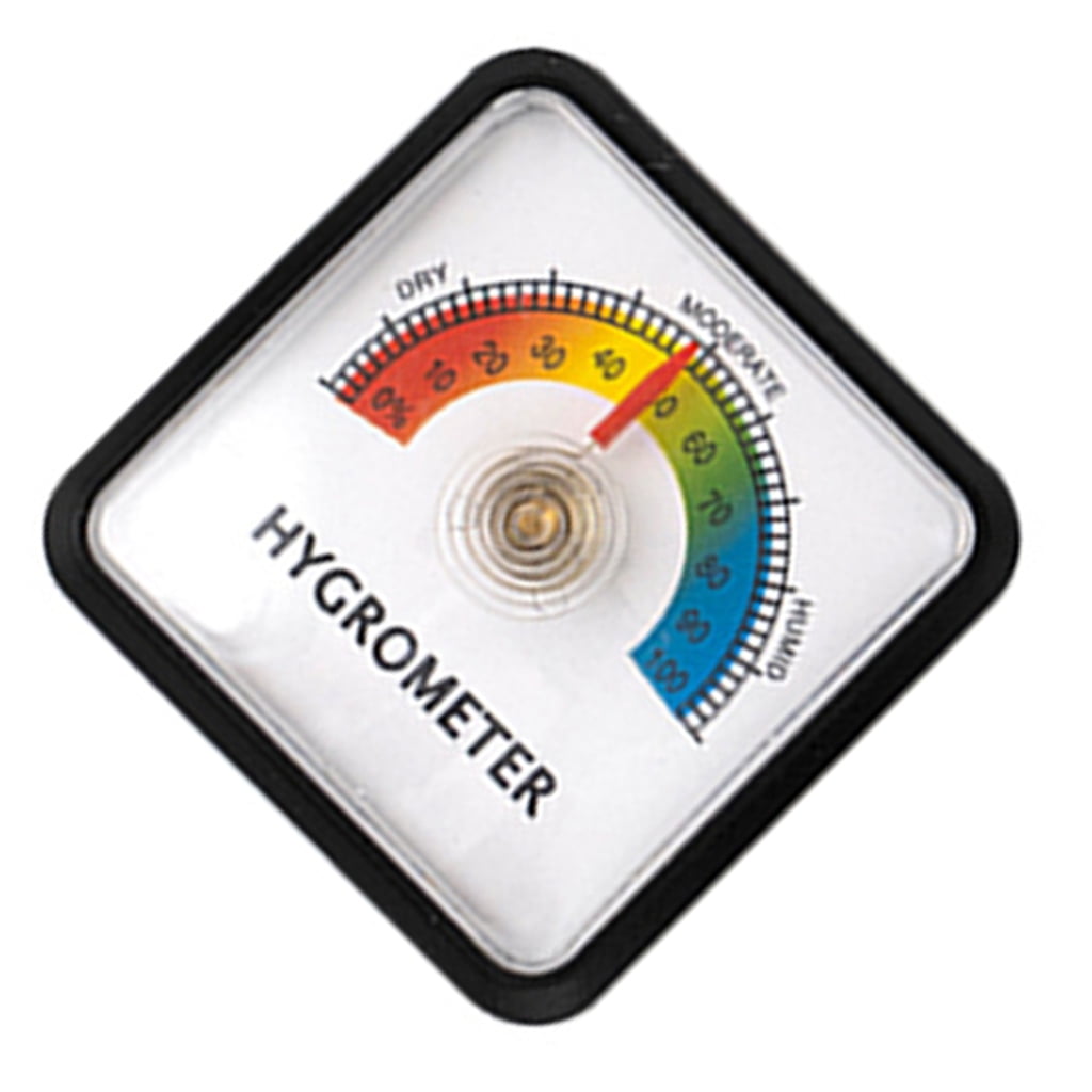 Portable Temperature Humidity Meter Accurate Gauge for Terrariums Mini