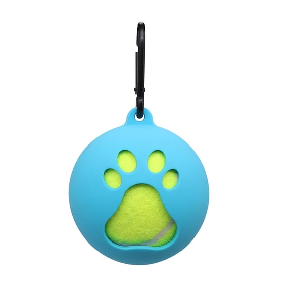 Portable Tennis Ball Holder Pet Ball Holder with Hands Dog Leash Attachment for Active Pets Easy Install