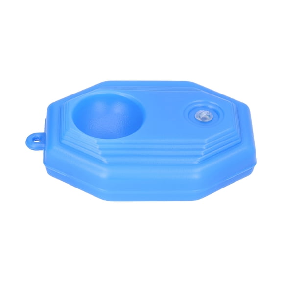 Portable Tennis Ball Training Aid Base Tool for Solo Players - Blue