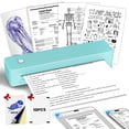 thumbnail image 1 of Portable Thermal Printer, Inkless Wireless Travel Printer for Android & iOS, Compatible with US Letter, A4, A5, B5 Thermal Paper, 1 of 11