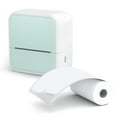 thumbnail image 1 of Portable Thermal Printer Mini Printer with Stickers Printer for Notes Journal DIY Kids Gift Green, 1 of 8
