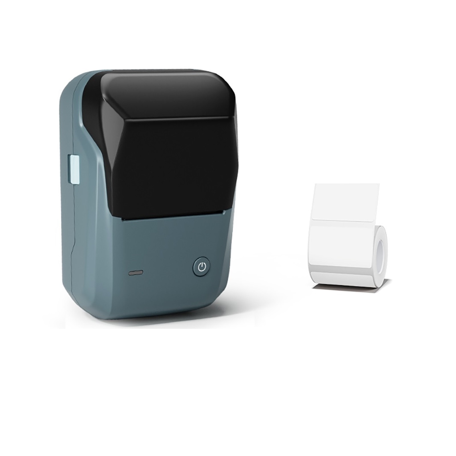 Portable Thermal Printer with Tapes Adhesive Label Printer Mini Bluetooth Sticker Maker Support