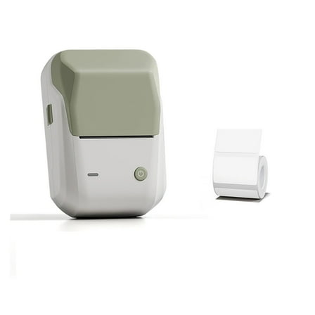 Portable Thermal Printer with Tapes Adhesive Label Printer Mini Bluetooth Sticker Maker Support