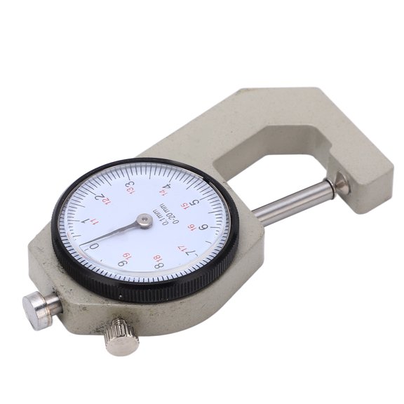 Portable Thickness Micrometer, Clear Scale, High Accuracy , Includes Storage Box