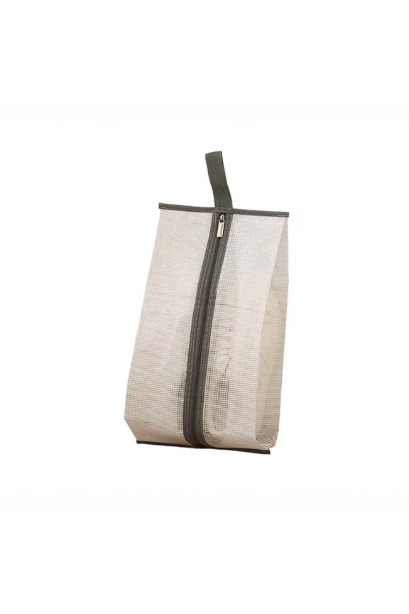 Portable Thigh-High Boot Storage Bag, Transparent Pvc Mesh Boot Organizer with Secure Zipper & Carry Handle, for Travel, Home Closet Dust, Moisture Protection of Tall Footwear