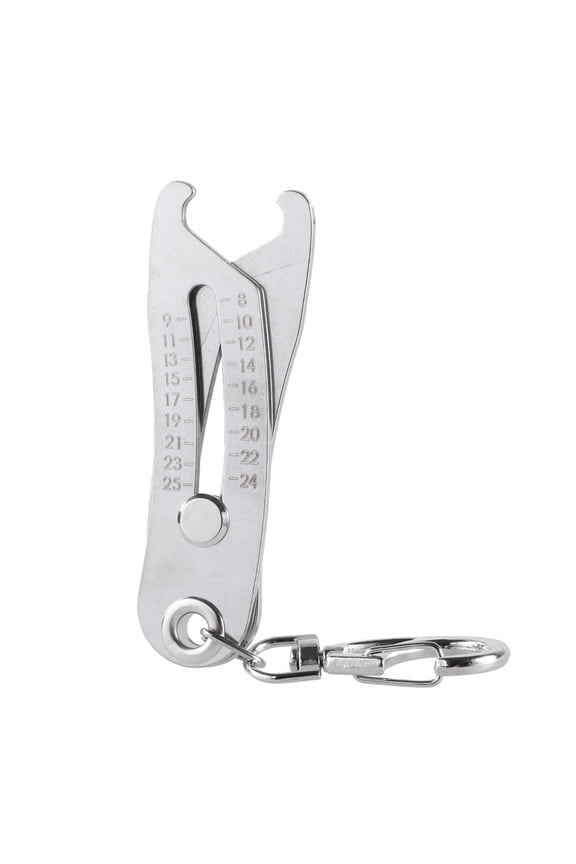 Portable Thread Size Checker Keychain Nut And Bolts Thread Checker Bolts Size Finders Keychain Quick Hand Measuring