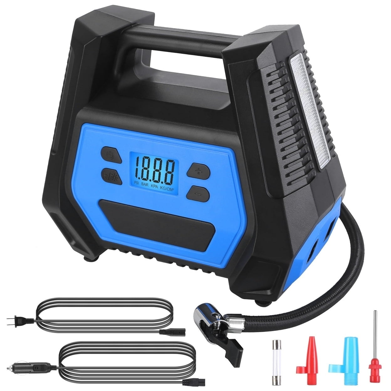 Portable Tire Inflator 150 PSI 120W Max Power Tire Pump with Digital