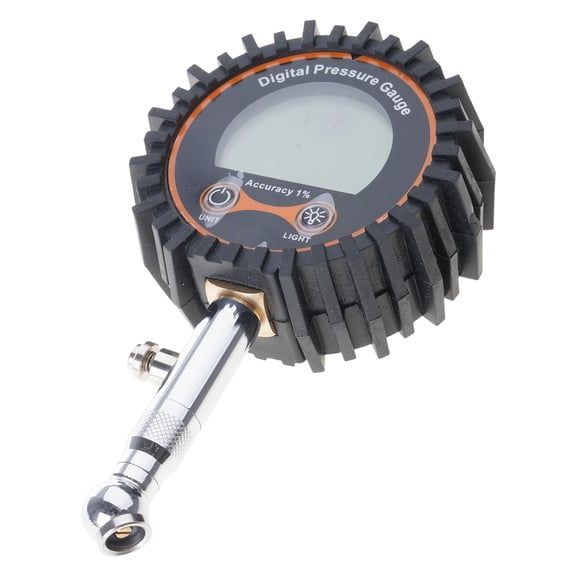 Portable Tire Pressure Indicators Measuring Tool With Clear Green Display None Batteries Need For Car Maintenance