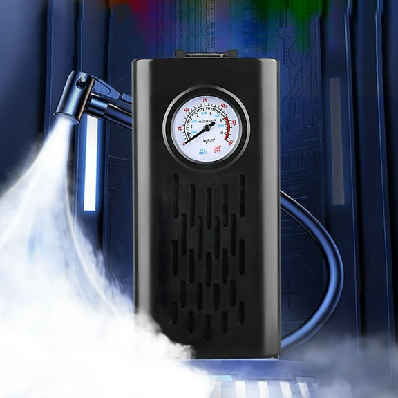 Portable Tire Pump Wireless Car Pump Cordless Air Compressor for Tires with Digital Display and Auto Shutoff for Quick Inflation and Emergency Roadside Assistance for Cars Trucks and Suvs Sopatenor