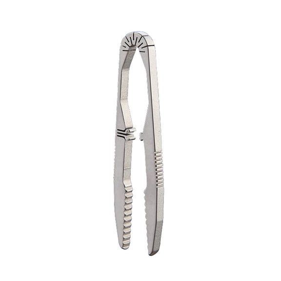 Steel Tweezer Outdoor Survivals Travel Small Tweezer Pocket Maintenance Tool for Camping Hikings Emergencies