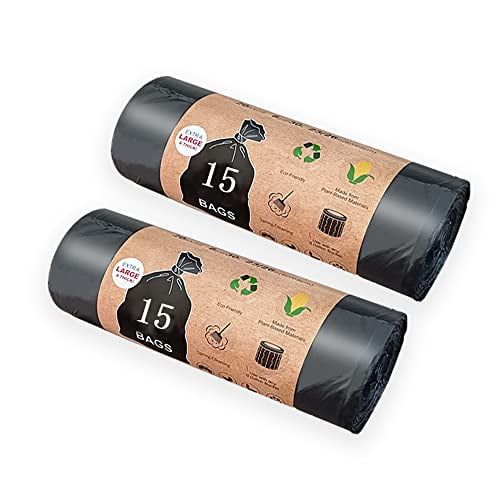 Portable Toilet Bags, 30 Count 8 Gallon Thickened Compostable Trash