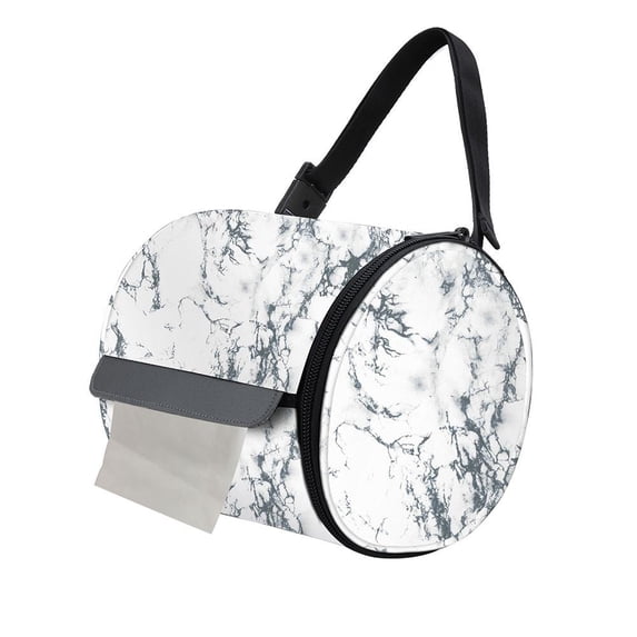 Portable Toilet Paper Holder Bag Waterproof Foldable Tissue Dispenser for Camping Hiking Picnic Travel Car Office