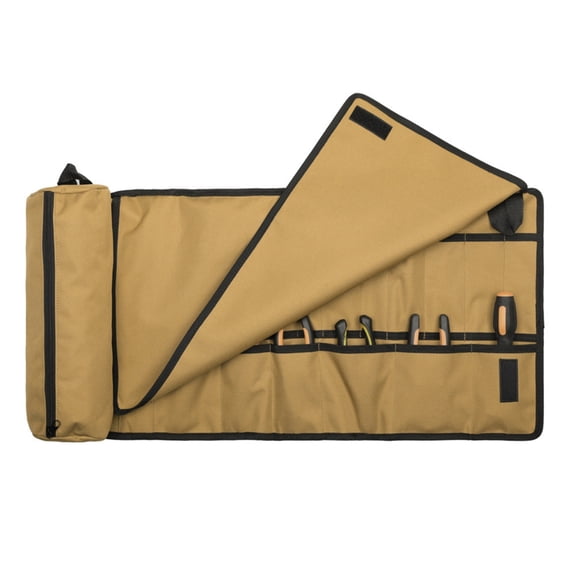 Portable Tool Storage Bag with Multi Pockets Hardware Tool Pouches Rolling Up Organizers Bag for Mechanics Electrician
