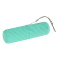 thumbnail image 1 of Portable Toothbrush Organizer Cases Traveling Toothbrush Holders Case Plastic Green 7.60"x2.44"x2.24", 1 of 7