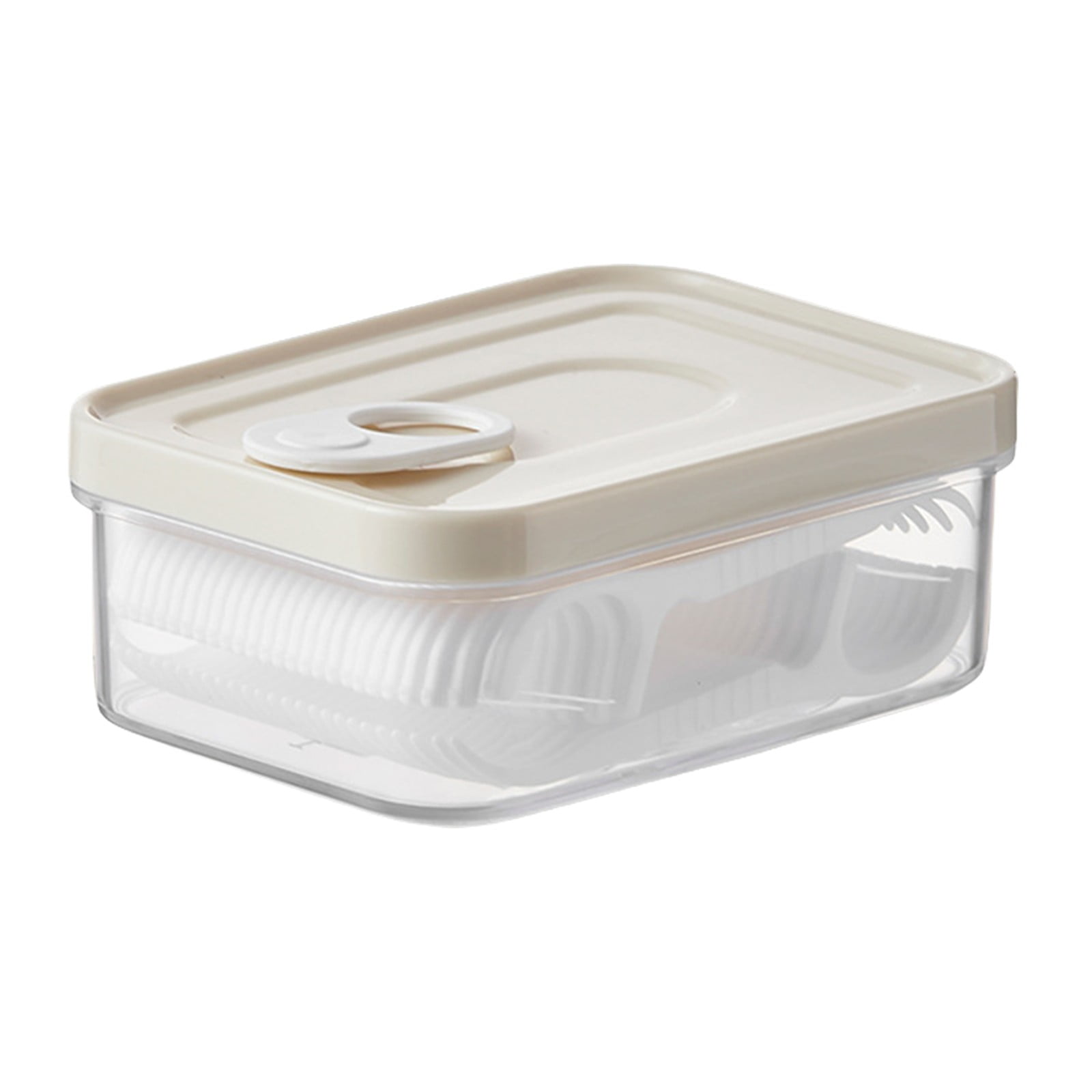 Portable Toothpick Tube, Canned and Handbag Model Toothpick Can, Cream