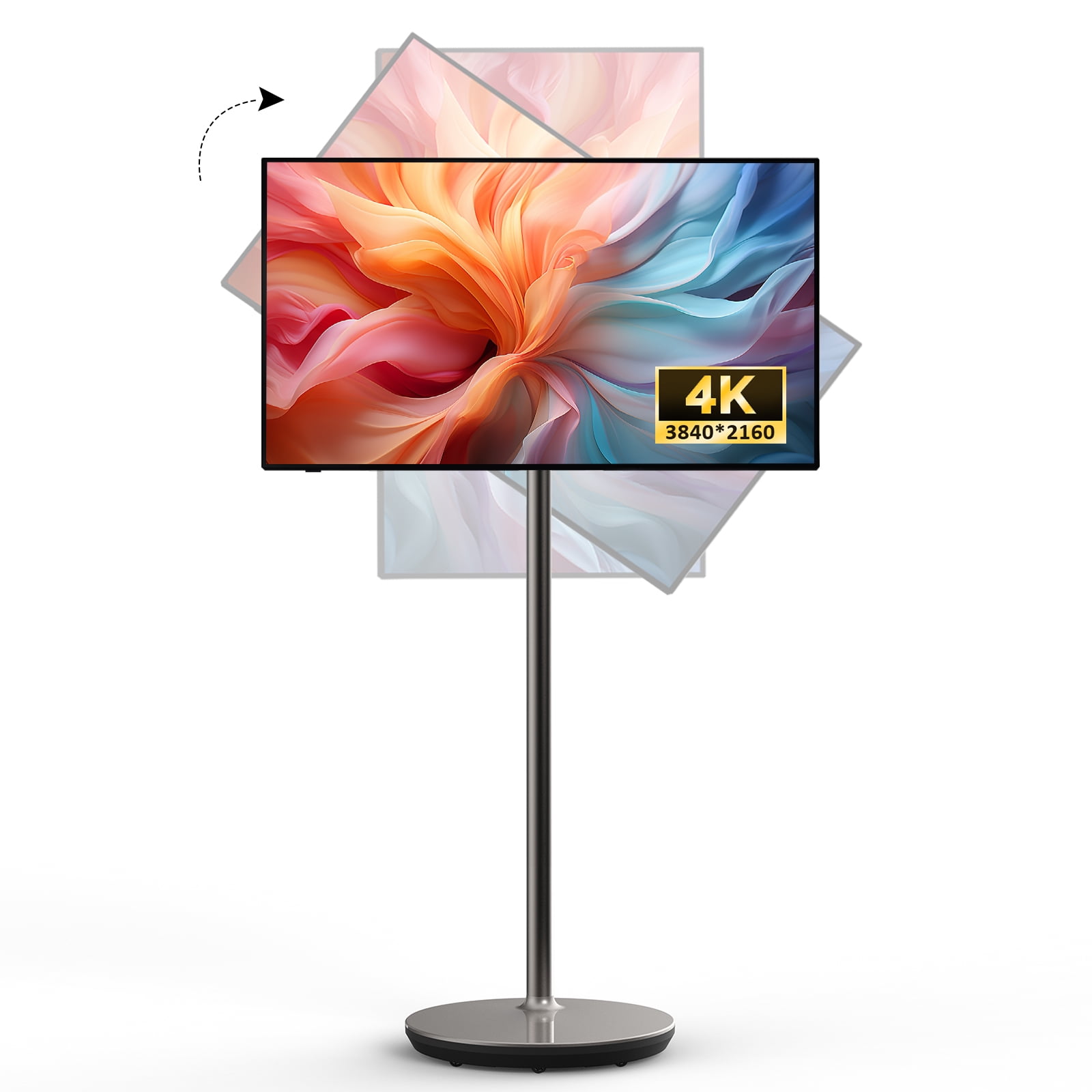 Portable Touch Screen Portable TV Monitor 27 in 4K HD, Standbyme